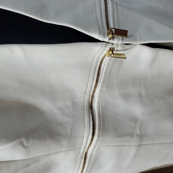 Premise NWT white blazer zipper details sharp - Picture 2 of 8